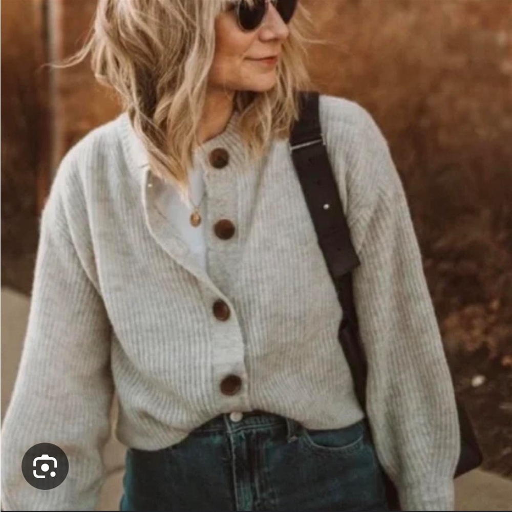 Everlane Alpaca Cardigan